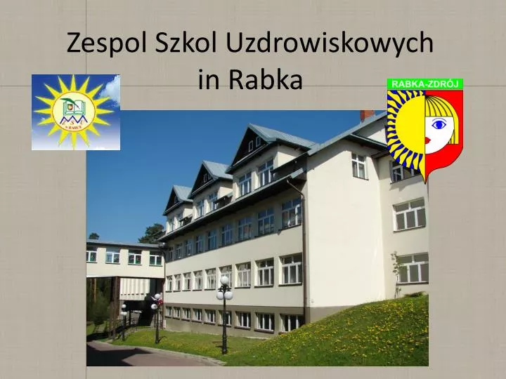 zespol szkol uzdrowiskowych in rabka