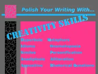 Polish Your Writing With…