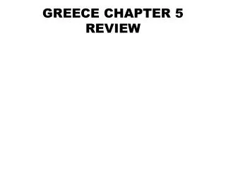 greece chapter 5 review
