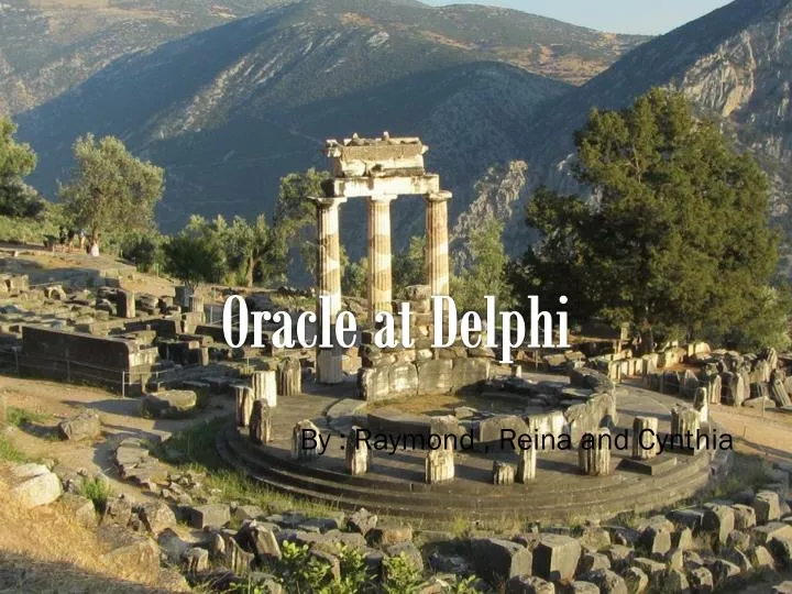 oracle at delphi