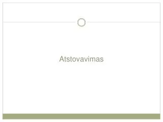 a tstovavimas