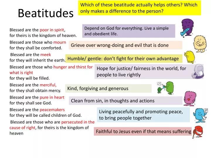 beatitudes