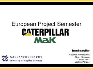 European Project Semester