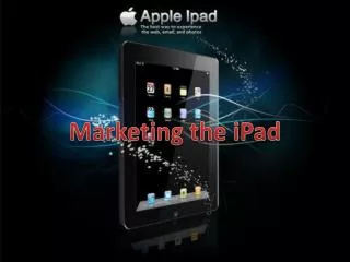 Marketing the iPad