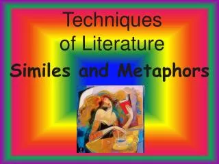 Techniques of Literature