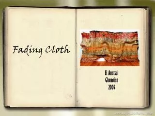 Fading Cloth