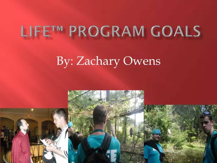 life program goals