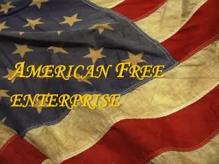 American Free enterprise