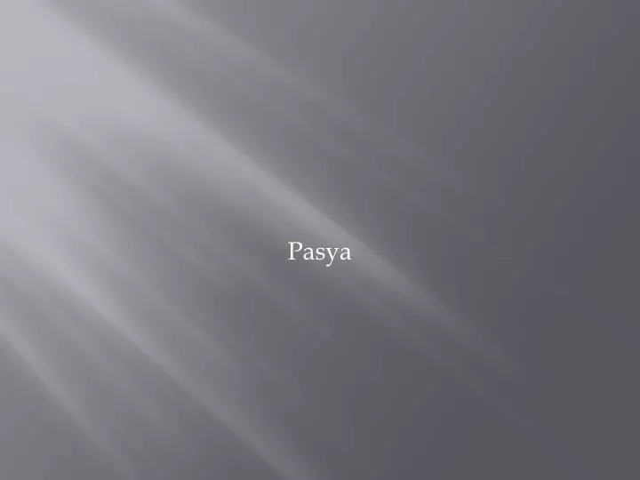 pasya