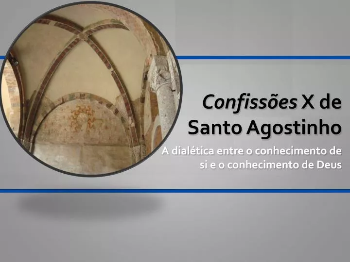 confiss es x de santo agostinho