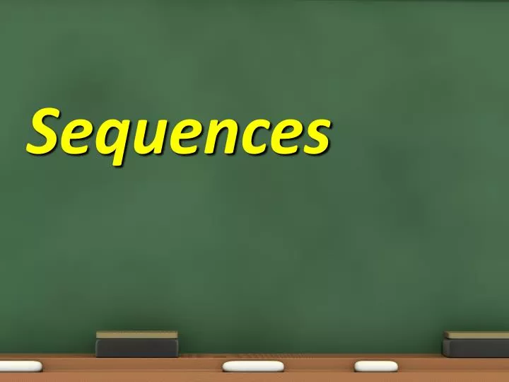 sequences