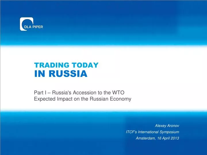 trading today in russia