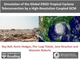 Simulation of the Global ENSO-Tropical Cyclone Teleconnection by a High-Resolution Coupled GCM