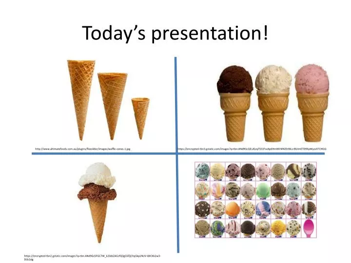 today s presentation