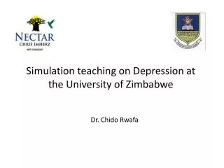 Simulation teaching on Depression at the University of Zimbabwe