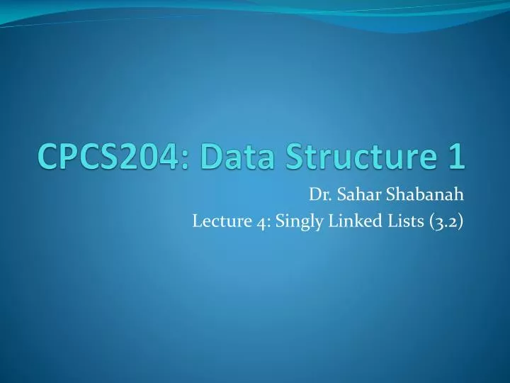 cpcs204 data structure 1