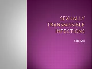 Sexually Transmissible Infections