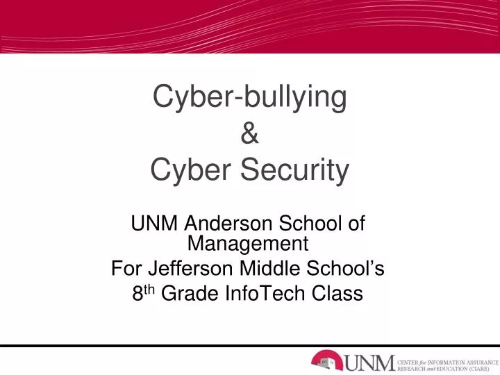 cyber bullying cyber security
