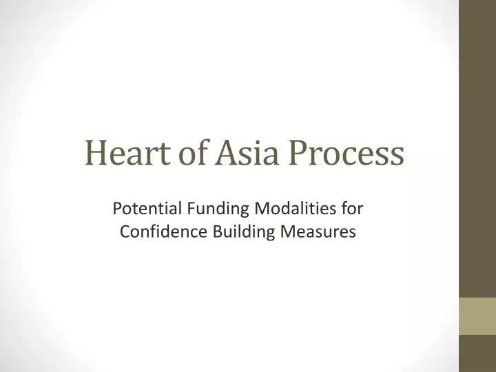 heart of asia process