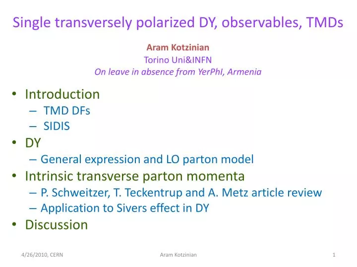 single transversely polarized dy observables tmds