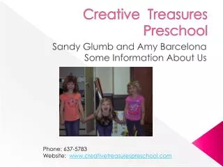 Creative Treasures Preschool