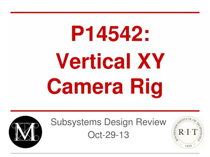 p14542 vertical xy camera rig