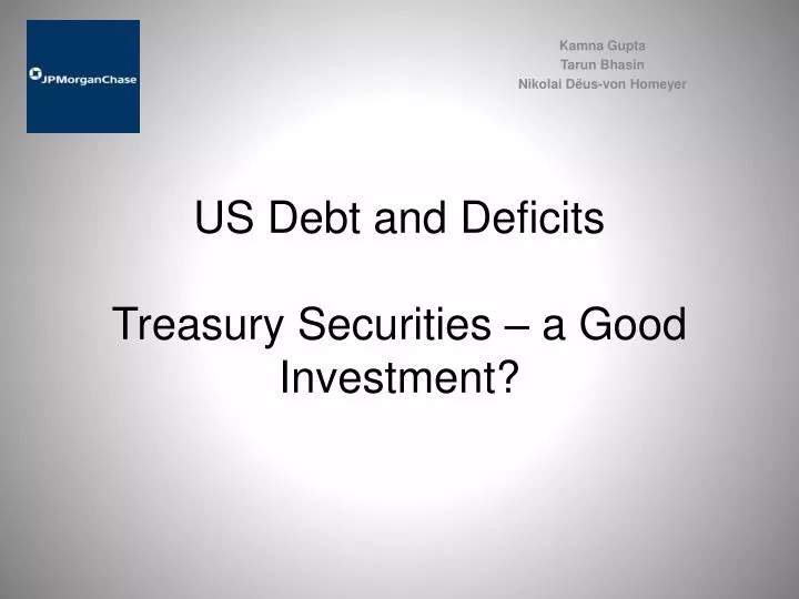 us debt and deficits treasury securities a good i nvestment