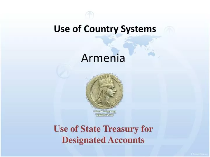 use of country systems