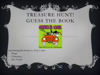Treasure Hunt! Guess the book