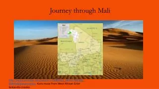 Journey through Mali