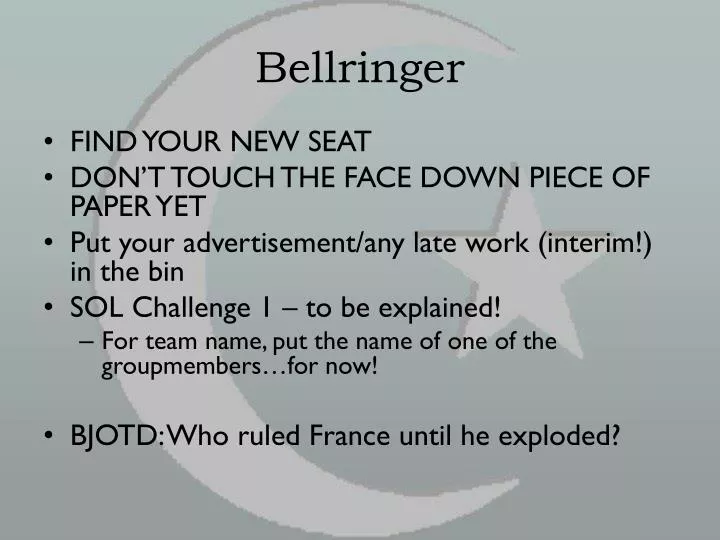 bellringer