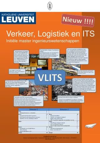 verkeer logistiek en its initi le master ingenieurswetenschappen