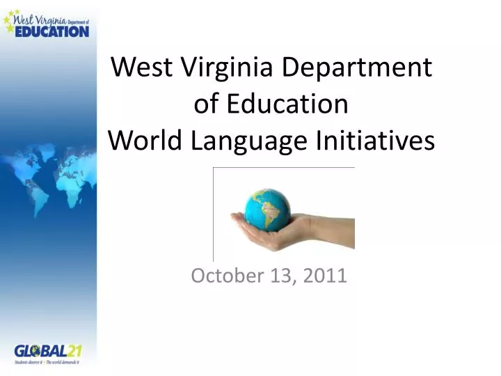 west virginia department of education world language initiatives