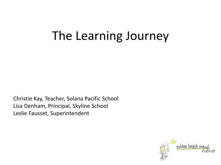 the learning journey