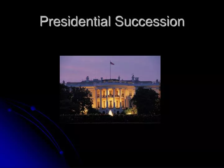 presidential succession