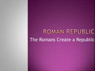 Roman republic