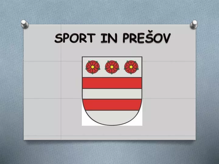 sport in pre ov