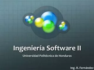 ingenier a software ii
