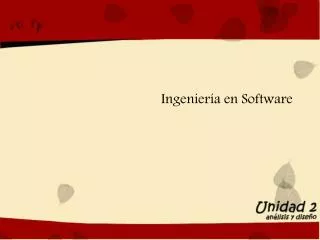 ingenier a en software