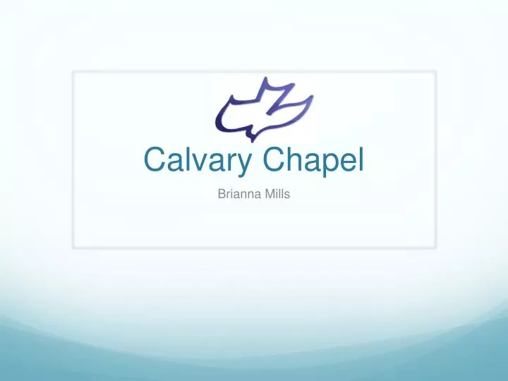 calvary chapel