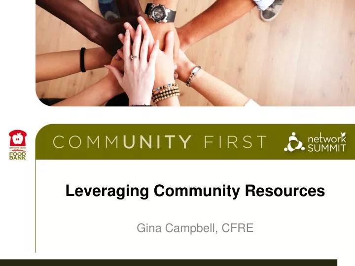 leveraging community resources