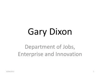 Gary Dixon