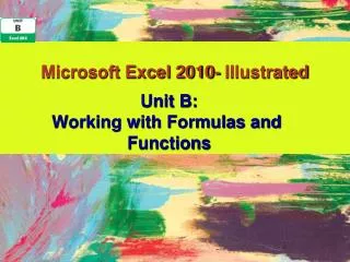 Microsoft Excel 2010- Illustrated