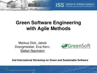 Green Software Engineering with Agile Methods