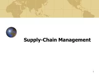 Supply-Chain Management