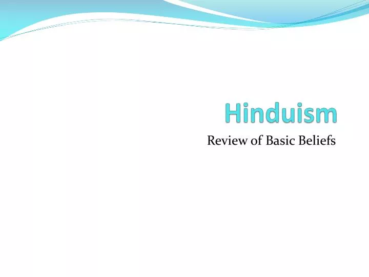 hinduism