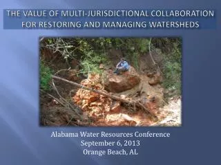 The Value of Multi-jurisdictional Collaboration for Restoring and Managing Watersheds