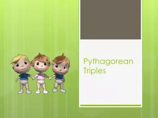 Pythagorean Triples