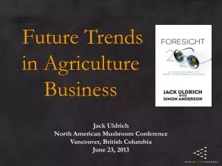 Future Trends in Agriculture Business