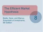 The Efficient Market Hypothesis - slide 1